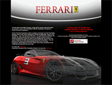 Tablet Screenshot of ferrari.system3.com